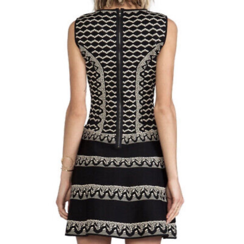 BCBGMaxazria Wilma black nude dress - Picture 13 of 13